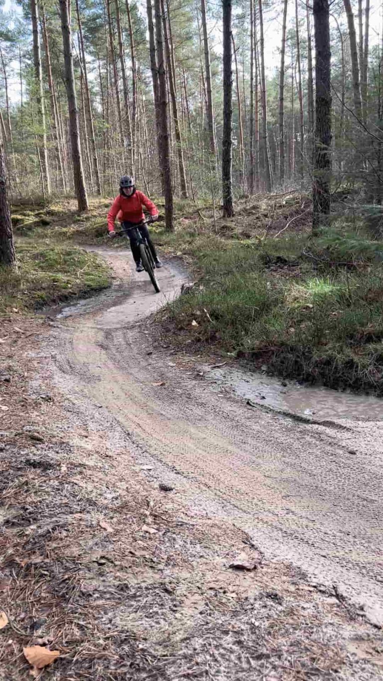 Mtb op track